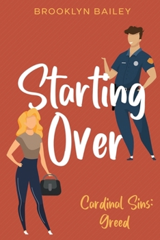 Paperback Starting Over: A contemporary, age gap romance novel (Cardinal Sins) Book