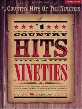 Paperback #1 Country Hits of the Nineties Book