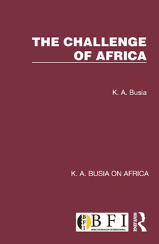 Hardcover The Challenge of Africa Book