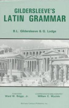 Paperback Gildersleeve's Latin Grammar Book