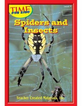 Paperback Insects and Spiders Level 9 (Early Readers from TIME For Kids) Book