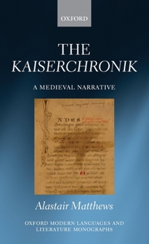 Hardcover Kaiserchronik: A Medieval Narrative Book