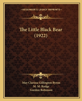 Paperback The Little Black Bear (1922) Book
