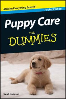Paperback Puppy Care for Dummies Book
