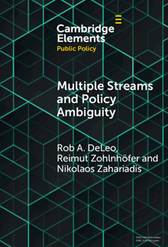 Hardcover Multiple Streams and Policy Ambiguity Book