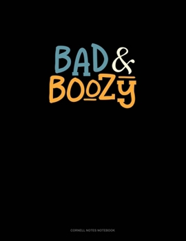 Paperback Bad & Boozy: Cornell Notes Notebook Book