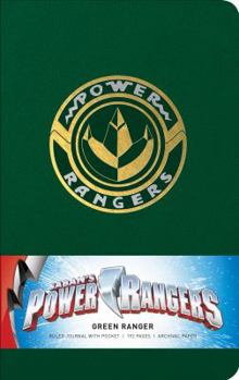 Hardcover Power Rangers: Green Ranger Hardcover Ruled Journal Book