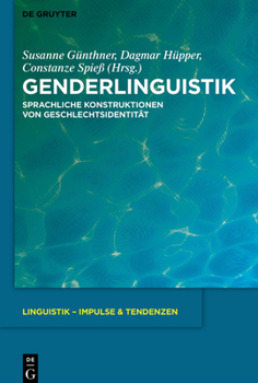 Paperback Genderlinguistik [German] Book