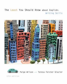 Paperback The Least You Should Know about English: Writing Skills Book