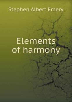 Paperback Elements of Harmony Book