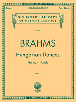 Paperback Hungarian Dances - Book II: Schirmer Library of Classics Volume 439 Piano Duet Book