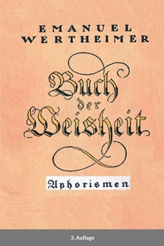 Paperback Buch der Weisheit: Aphorismen [German] Book