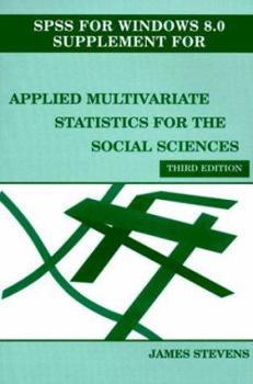 Paperback Applied Multivariate Statistics for the Social Sciences Book