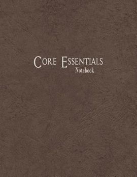 Paperback Core Essentials Notebook: 1/4 Inch Ruled Book