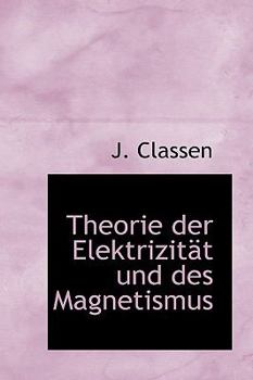 Paperback Theorie Der Elektrizit T Und Des Magnetismus [German] Book