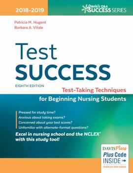 Paperback Test Success: Test-Taking Techniques for Beginning Nursing Students Book