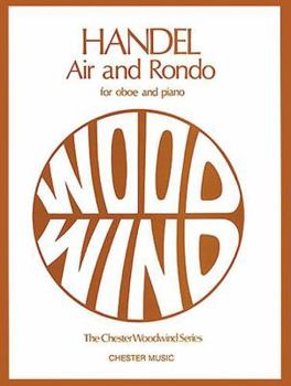 Paperback Air and Rondo: For Oboe and Piano Book