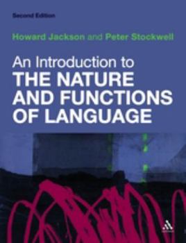 Paperback An Introduction to the Nature and Functions of Language: Second Edition Book