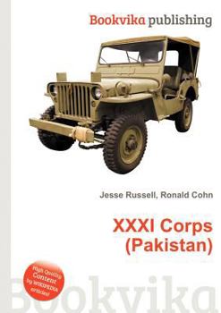 Paperback XXXI Corps (Pakistan) Book