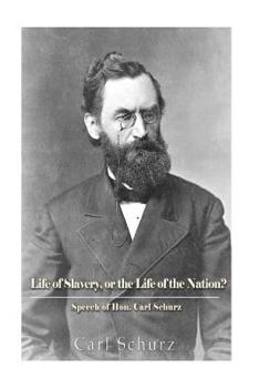 Paperback The Life of Slavery, Or The Life of the Nation? Book