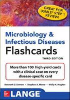 Hardcover Microbiology & Infectious Diseases Flashcards, Third Edition Book