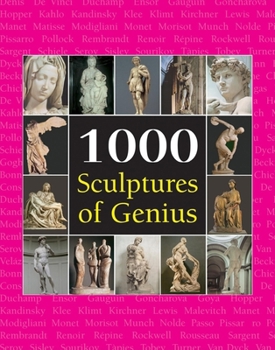 Hardcover 1000 Sculptures of Genius Book