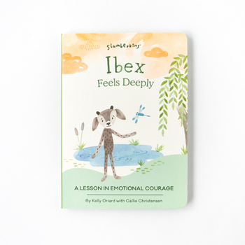 Slumberkins Ibex Feels Deeply: A Lesson In Emotional Courage | Promotes Emotional Courage, Resilience & Empathy | Social Emotional Tools for Ages 0+