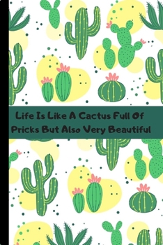 Paperback Arizona Cactus Gifts Notebook Fit For Man Sister Nurse Women Kids Girl Or Teens 120 Pages Book