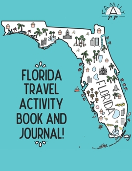 Paperback Florida Travel Activity Book and Journal! Book