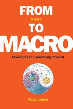 Paperback From Micro to Macro: Adventures of a Wandering Physicist Book