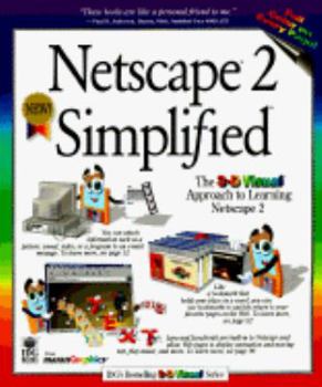 Paperback Netscape 2 Simplified (Idg's 3-D Visual Series) Book