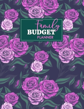 Family Budget Planner: Personal Budget Organizer | Monthly Budget Planner (Undated) | Paycheck Bill Tracker | Detailed Budget Planner Workbook Journal