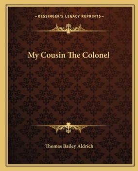 Paperback My Cousin The Colonel Book