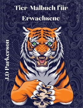 Paperback Tier-Malbuch f?r Erwachsene: Ein einzigartiges Buch f?r Erwachsene Paisley-Muster Designs Stress Relieff Buch [German] Book