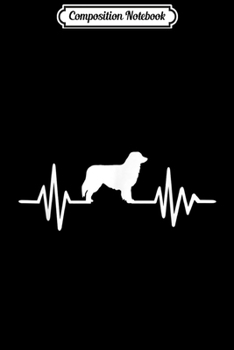 Composition Notebook: Australian Shepherd Heartbeat  Journal/Notebook Blank Lined Ruled 6x9 100 Pages