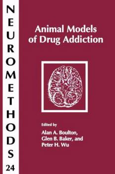 Paperback Animal Models of Drug Addiction Book