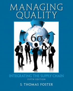 Hardcover Managing Quality: Integrating the Supply Chain Book