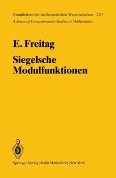 Paperback Siegelsche Modulfunktionen [German] Book