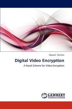 Paperback Digital Video Encryption Book