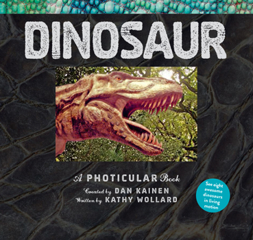 Hardcover Dinosaur: A Photicular Book