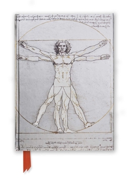 Misc. Da Vinci: Vitruvian Man (Foiled Journal) Book