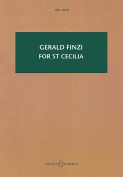 Paperback For St Cecilia, Op. 30: Hawkes Pocket Score 1518 Book
