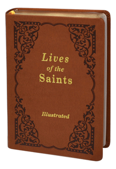 Imitation Leather Lives of the Saints Book