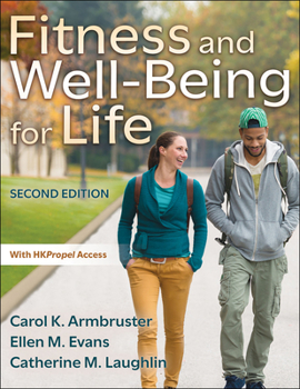 Paperback Fitness and Well-Being for Life Book