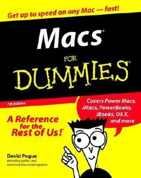 Paperback Macs for Dummies Book