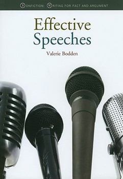 Effective Speeches - Book  of the Nonfiction: Writing for Fact and Argument