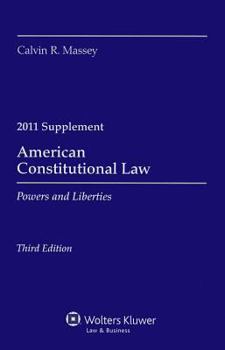 Paperback American Constitutional Law Supplement: Powers and Liberties Book