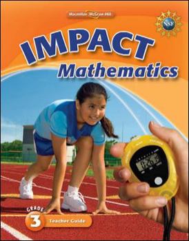 Paperback Math Connects, Grade 3, Impact Mathematics, Student Edition Book