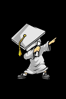 Dabbing Graduate: 6" x 9" 120 pages quad Journal I 6x9 graph Notebook I Diary I Sketch I Journaling I Planner I Gift for geek I funny Math