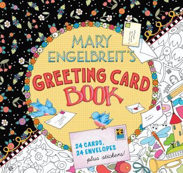Paperback Mary Engelbreit's Greeting Card Book: 24 Cards, 24 Envelopes, Plus Stickers! Book